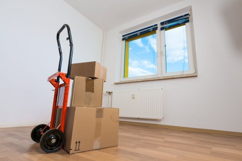 Secure mobile storage collection service in Primrosehill
