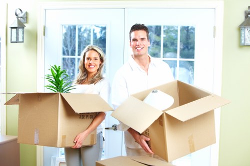 Packing boxes for a Primrosehill home move