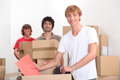 Business inventory stored safely in a Primrose Hill storage unit